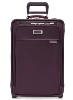 Briggs & Riley Upright (2 Wheel) | Cabin Luggage-BASELINE Limited Edition Essential 2-Wheel Expandable Carry-On - Plum