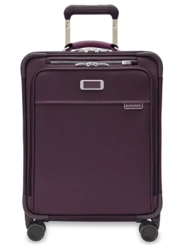 Briggs & Riley Spinner (4 Wheel) | Softside Luggage-BASELINE Limited Edition Global Carry-On Spinner - Plum