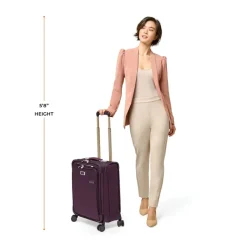 Briggs & Riley Spinner (4 Wheel) | Softside Luggage-BASELINE Limited Edition Global Carry-On Spinner - Plum
