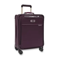 Briggs & Riley Spinner (4 Wheel) | Softside Luggage-BASELINE Limited Edition Global Carry-On Spinner - Plum