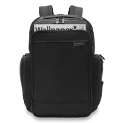 Briggs & Riley Backpacks-BASELINE Traveller Backpack - Black