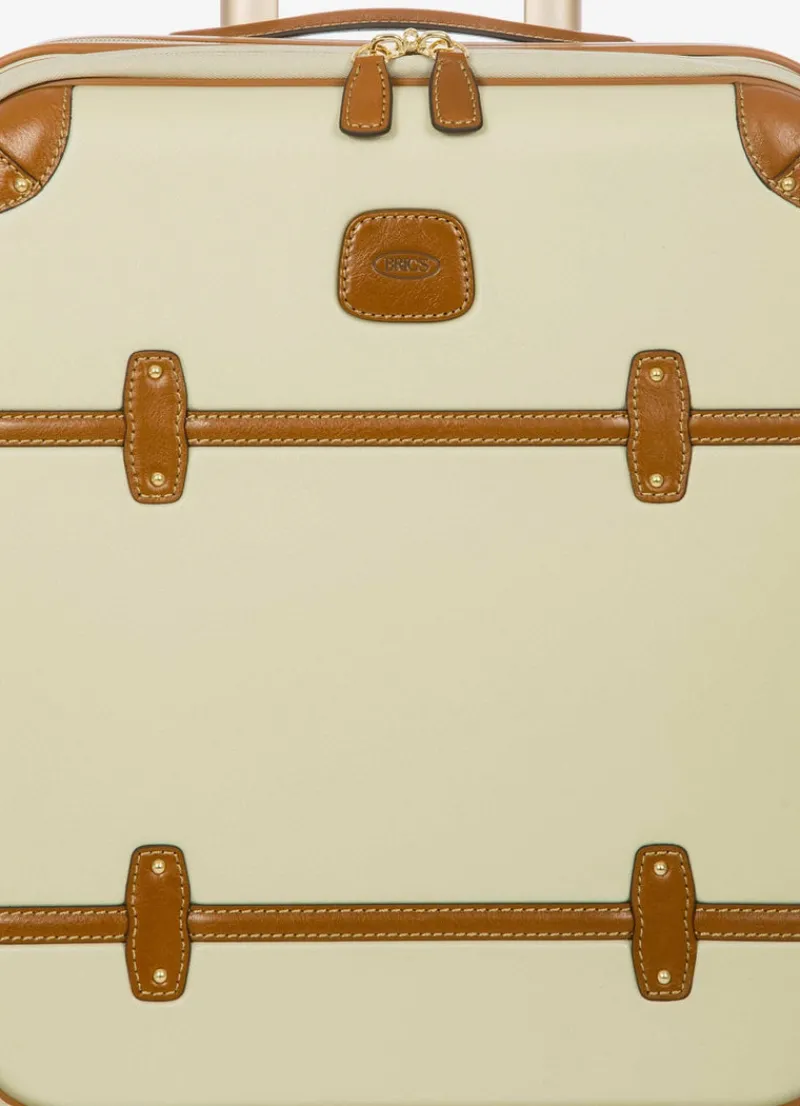 Brics Spinner (4 Wheel) | Hardside Luggage-Bellagio 3 Business Cabin Trolley - Cream