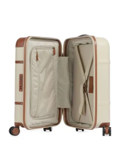London Luggage Spinner (4 Wheel) | Hardside Luggage-Bellagio 3 Cabin Trolley - Cream