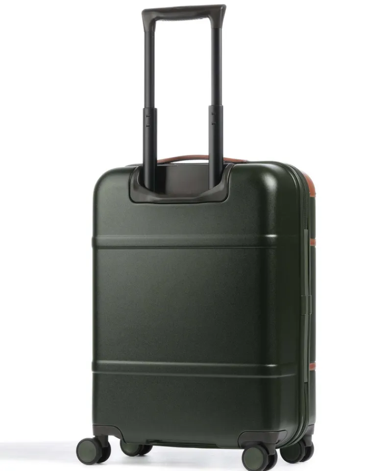 Brics Spinner (4 Wheel) | Hardside Luggage-Bellagio 3 Cabin Trolley - Olive