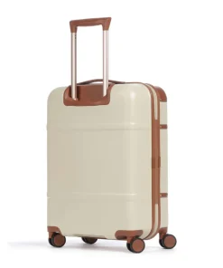 London Luggage Spinner (4 Wheel) | Hardside Luggage-Bellagio 3 Cabin Trolley - Cream