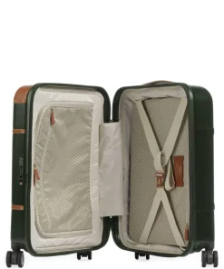 Brics Spinner (4 Wheel) | Hardside Luggage-Bellagio 3 Cabin Trolley - Olive