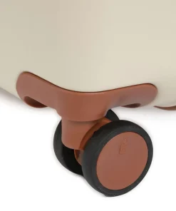 London Luggage Spinner (4 Wheel) | Hardside Luggage-Bellagio 3 Cabin Trolley - Cream