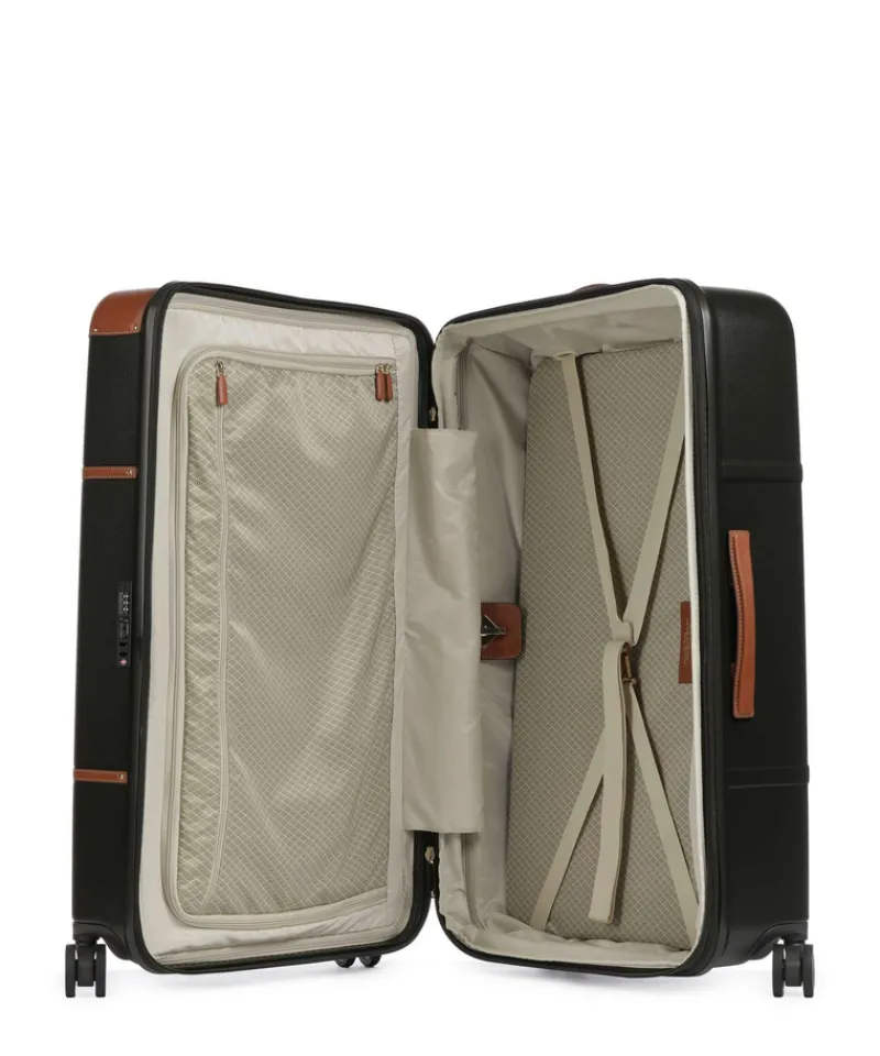 Brics Spinner (4 Wheel) | Hardside Luggage-Bellagio 3 Extra Large Trolley - Olive