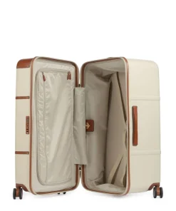 Brics Hardside Luggage | Spinner (4 Wheel)-Bellagio 3 Large Travel Trunk - Cream