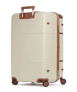 Brics Hardside Luggage | Spinner (4 Wheel)-Bellagio 3 Large Travel Trunk - Cream