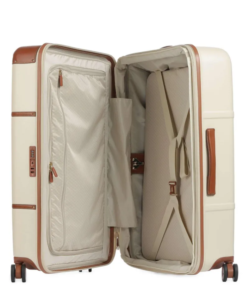 Brics Spinner (4 Wheel) | Hardside Luggage-Bellagio 3 Large Trolley - Cream