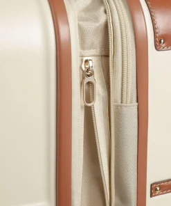 Brics Spinner (4 Wheel) | Hardside Luggage-Bellagio 3 Medium Trolley - Cream
