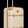 Brics Spinner (4 Wheel) | Hardside Luggage-Bellagio 2 Small Travel Trunk - Cream
