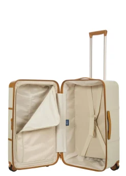 Brics Spinner (4 Wheel) | Hardside Luggage-Bellagio 2 Travel Trunk - Cream