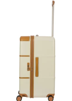Brics Spinner (4 Wheel) | Hardside Luggage-Bellagio 2 Travel Trunk - Cream