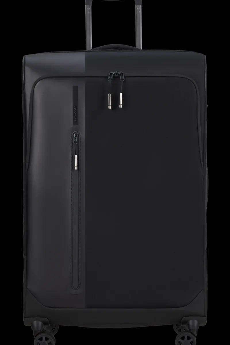 Samsonite Spinner (4 Wheel) | Softside Luggage-BIZ2GO TRVL Spinner (4 wheels) 77cm - Black