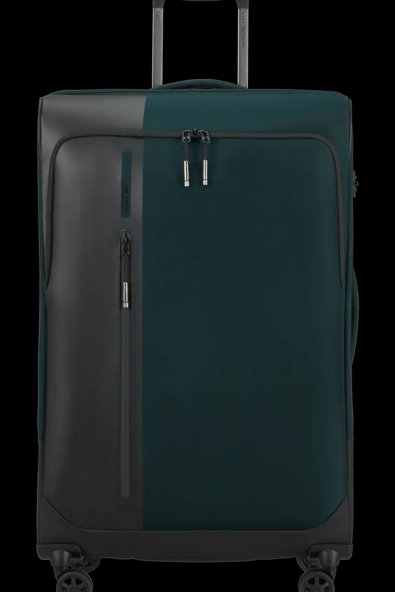 Samsonite Spinner (4 Wheel) | Softside Luggage-BIZ2GO TRVL Spinner (4 wheels) 77cm - Deep Blue