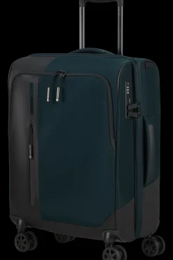 London Luggage Spinner (4 Wheel) | Softside Luggage-BIZ2GO TRVL Spinner (4 wheels) 55cm - Deep Blue