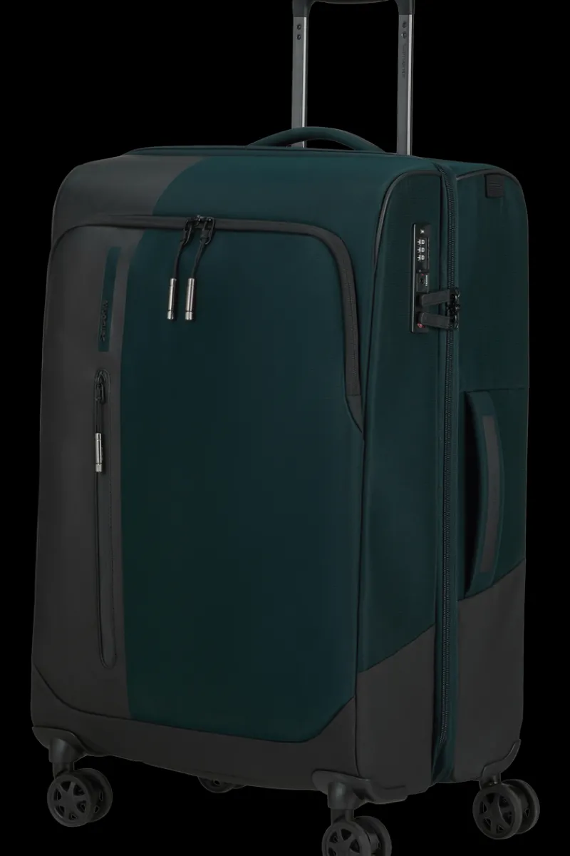 Samsonite Spinner (4 Wheel) | Softside Luggage-BIZ2GO TRVL Spinner (4 wheels) 66cm - Deep Blue