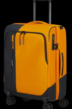 Samsonite Spinner (4 Wheel) | Softside Luggage-BIZ2GO TRVL Spinner (4 wheels) 55cm - Radiant Yellow