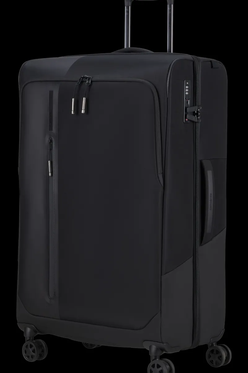 Samsonite Spinner (4 Wheel) | Softside Luggage-BIZ2GO TRVL Spinner (4 wheels) 77cm - Black