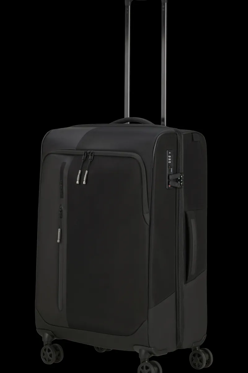 Samsonite Spinner (4 Wheel) | Softside Luggage-BIZ2GO TRVL Spinner (4 wheels) 66cm - Black