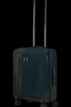 London Luggage Spinner (4 Wheel) | Softside Luggage-BIZ2GO TRVL Spinner (4 wheels) 55cm - Deep Blue