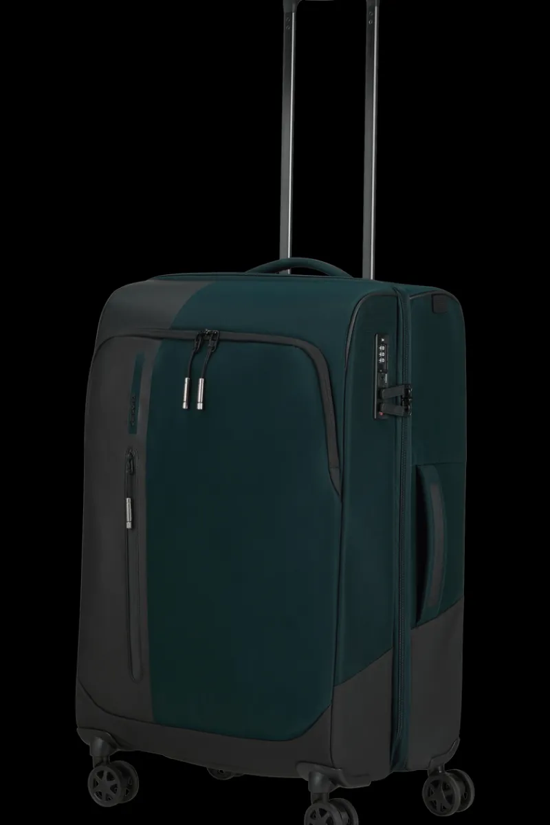 Samsonite Spinner (4 Wheel) | Softside Luggage-BIZ2GO TRVL Spinner (4 wheels) 66cm - Deep Blue