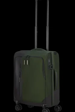 Samsonite Spinner (4 Wheel) | Softside Luggage-BIZ2GO TRVL Spinner (4 wheels) 55cm - Earth Green