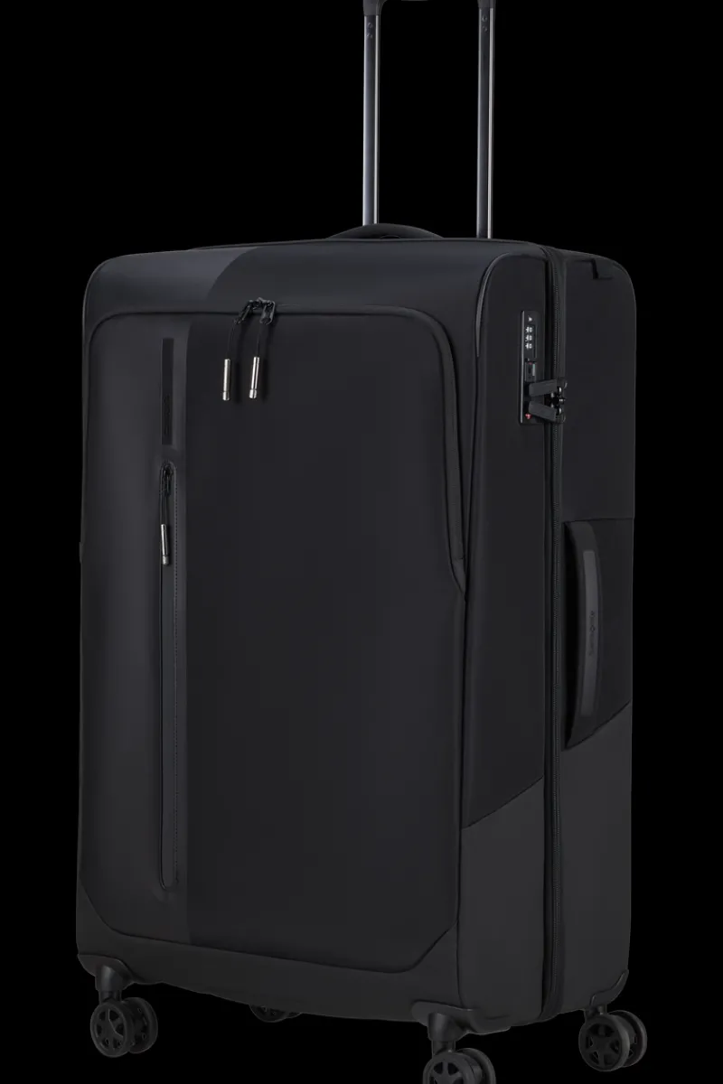Samsonite Spinner (4 Wheel) | Softside Luggage-BIZ2GO TRVL Spinner (4 wheels) 77cm - Black