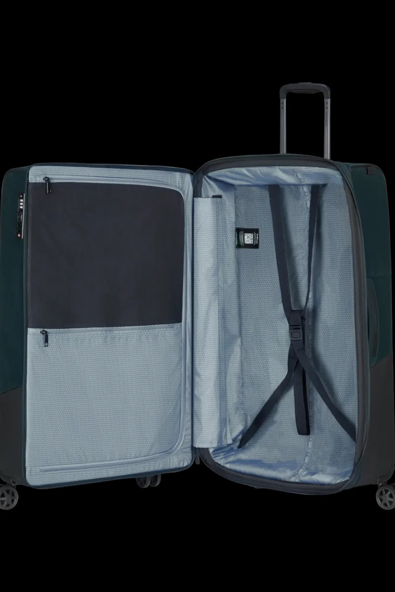Samsonite Spinner (4 Wheel) | Softside Luggage-BIZ2GO TRVL Spinner (4 wheels) 77cm - Deep Blue
