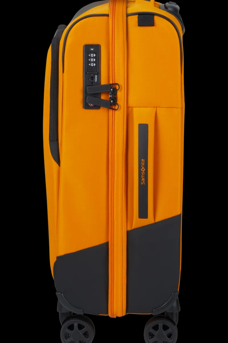Samsonite Spinner (4 Wheel) | Softside Luggage-BIZ2GO TRVL Spinner (4 wheels) 55cm - Radiant Yellow
