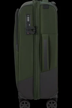 Samsonite Spinner (4 Wheel) | Softside Luggage-BIZ2GO TRVL Spinner (4 wheels) 55cm - Earth Green