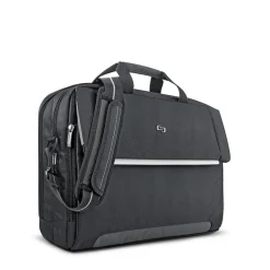 Solo Briefcases-CHRYSLER Briefcase - Black