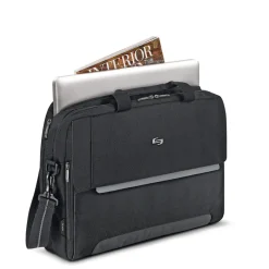 Solo Briefcases-CHRYSLER Briefcase - Black