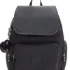 Kipling Backpacks-City Zip S Small Backpack with Adjustable Straps - Black Noir (black)