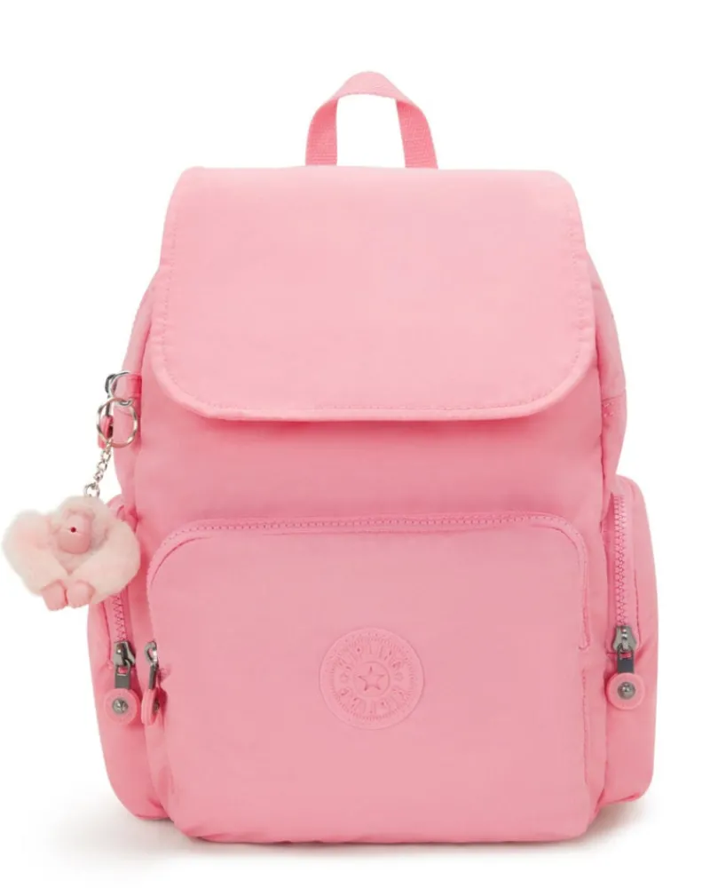 Kipling Backpacks-City Zip S Small Backpack with Adjustable Straps - Enjoyable Blush (pink)