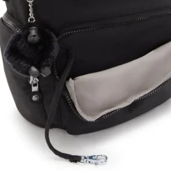 Kipling Backpacks-City Zip S Small Backpack with Adjustable Straps - Black Noir (black)