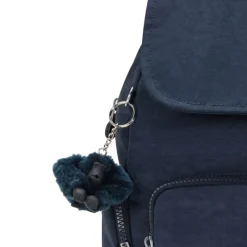 Kipling Backpacks-City Zip S Small Backpack with Adjustable Straps - Blue Bleu 2 (blue)