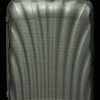 Samsonite Spinner (4 Wheel) | Lightweight Luggage-C-Lite Spinner (4 wheels) 75cm - Metallic Green