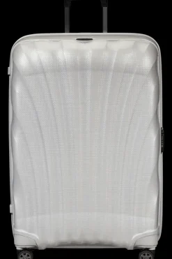 Samsonite Spinner (4 Wheel) | Lightweight Luggage-C-Lite Spinner (4 wheels) 81cm - Off White