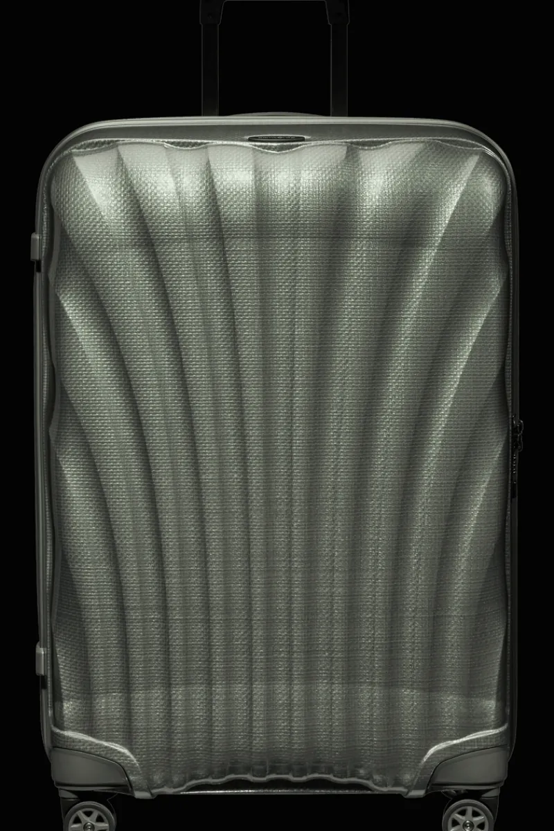 Samsonite Spinner (4 Wheel) | Lightweight Luggage-C-Lite Spinner (4 wheels) 75cm - Metallic Green
