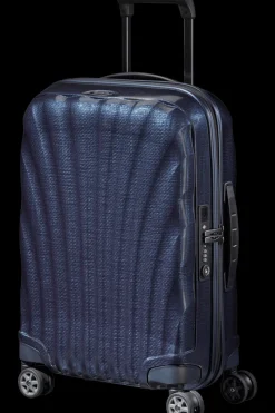 Samsonite Spinner (4 Wheel) | Lightweight Luggage-C-Lite Spinner (4 wheels) 55cm Expandable Cabin - Midnight Blue