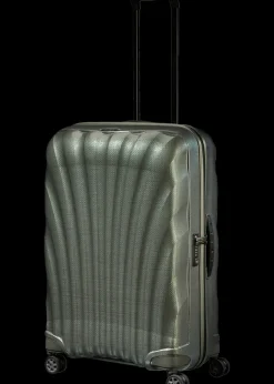Samsonite Spinner (4 Wheel) | Lightweight Luggage-C-Lite Spinner (4 wheels) 75cm - Metallic Green