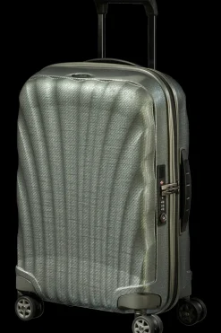 Samsonite Spinner (4 Wheel) | Hardside Luggage-C-Lite Spinner (4 wheels) 55cm Cabin - Metallic Green