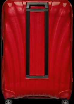 Samsonite Spinner (4 Wheel) | Lightweight Luggage-C-Lite Spinner (4 wheels) 81cm - Chili red