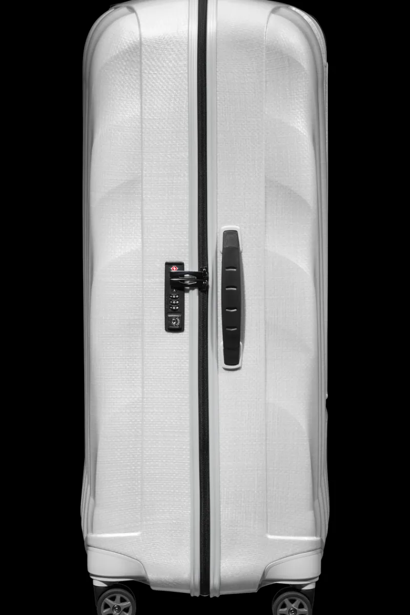 Samsonite Spinner (4 Wheel) | Lightweight Luggage-C-Lite Spinner (4 wheels) 86cm - Off White