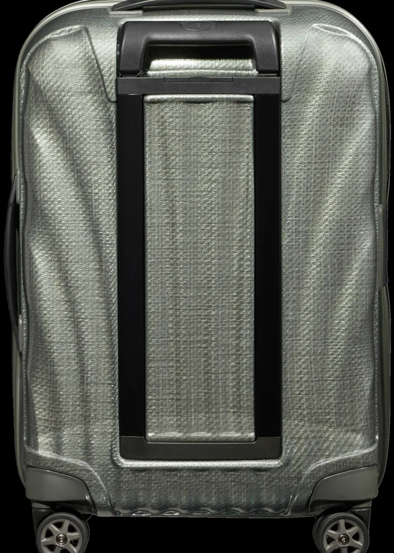 Samsonite Spinner (4 Wheel) | Lightweight Luggage-C-Lite Spinner (4 wheels) 55cm Expandable Cabin - Metallic Green