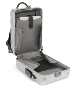 London Luggage Backpacks | Aluminium Luggage-19 Degree Aluminium Backpack - Silver