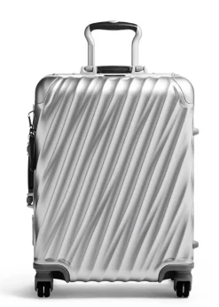 Tumi Spinner (4 Wheel) | Aluminium Luggage-19 Degree Aluminium Continental Carry-On - Silver
